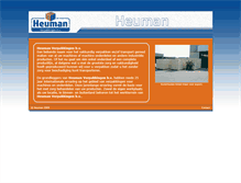 Tablet Screenshot of heuman.nl